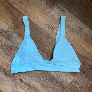 Light Blue Bikini Top NWOT